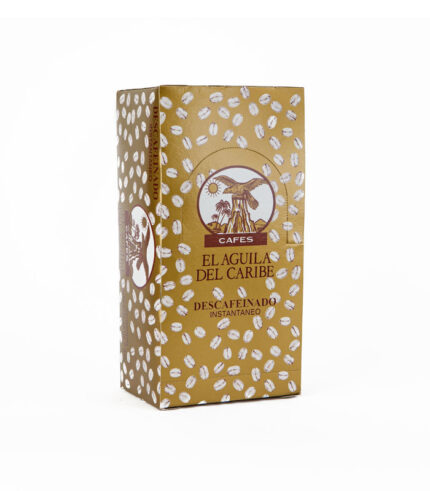 Café soluble descafeinado en sobres
