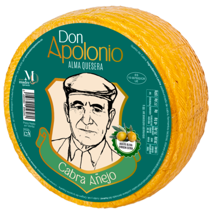 Queso de Cabra Añejo en Aceite de Oliva Virgen Extra Don Apolonio