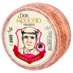 Queso Ibérico Curado con Vino Tinto Don Apolonio