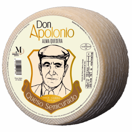 Queso Ibérico Semicurado Don Apolonio (Del Abuelo)