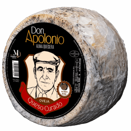 Queso de Oveja Curado con Trufa Negra Don Apolonio